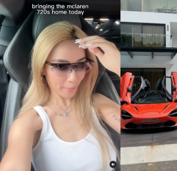 &#039;Your rich is really next level&#039;: Naomi Neo picks up new ride at McLaren showroom